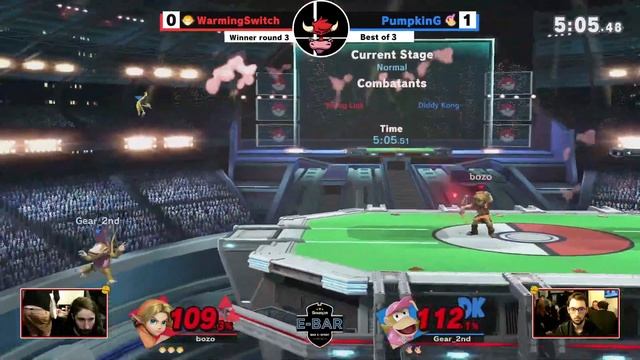 BASH_34 - Warmingswitch (Young Link) vs PumpkinG (Diddy Kong) - WQF смотреть онлайн