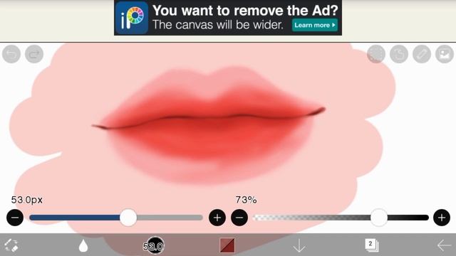 【ibisPaint】Tutorial Draw Lips In Ibispaint