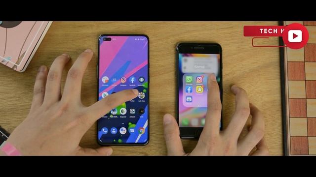 OnePlus Nord vs iPhone 8 Speedtest Comparison - I DID NOT EXPECT THIS!!! смотреть онлайн