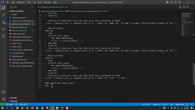 How to Rapidly Load Data and Generate Code Blocks in APEX смотреть онлайн