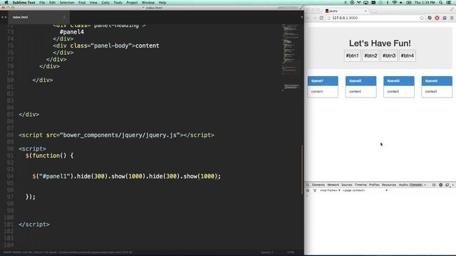 jQuery Tutorial #1 - jQuery Tutorial for Beginners смотреть онлайн