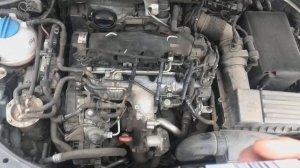 Volkswagen Passat B6 замена свечей накаливания 2,0 tdi CBAB