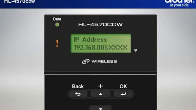 Win 7 - Setup my Wireless Brother Printer with a router that uses security - HL-4570CDW смотреть онлайн