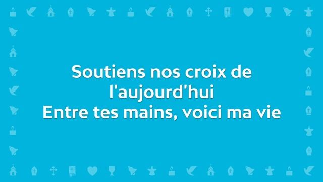 Jean-Claude Gianadda - Chercher avec toi dans nos vies | Chant chrétien avec paroles Carême/Pâques смотреть онлайн