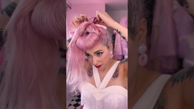 1940s inspired updo ✨ смотреть онлайн