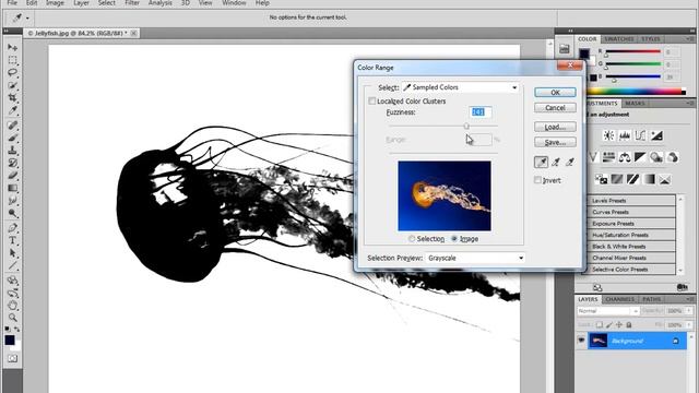 ? Color Range • Photoshop CS5 Fundamentals • Graphics Design • Image Creation / Editing • (Pt. 78) смотреть онлайн