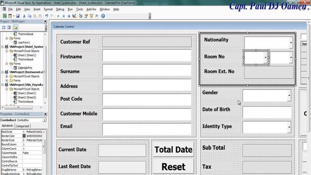 How to Create Hotel Management Systems in Excel Using VBA - Tutorial 3 of 4 смотреть онлайн