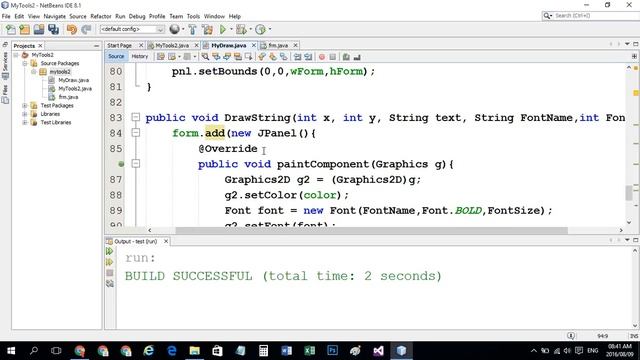 Draw String In JAVA netbeans #196 смотреть онлайн