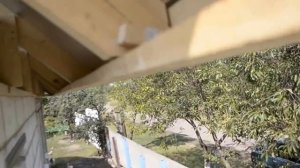 Двухскатная крыша с жилым этажом. Фронтон из проф настила. Подшивка. Обзор выполненных робот.