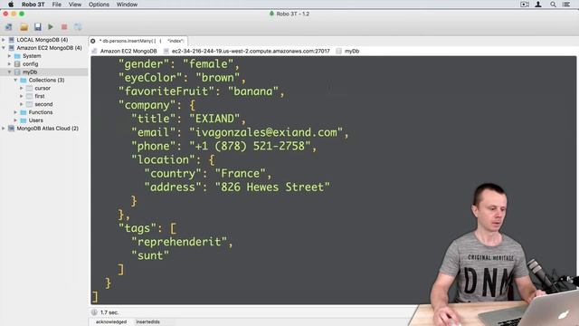 02 MongoDB Queries - Insert Sample Documents смотреть онлайн