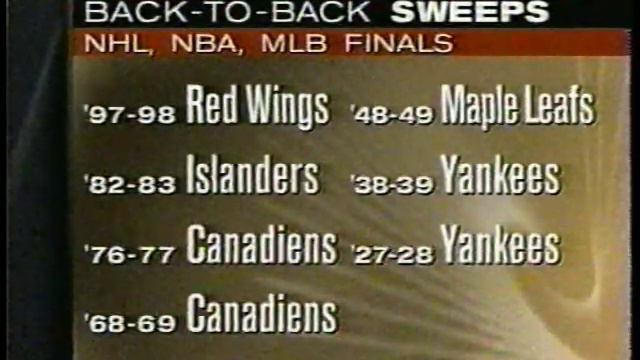 Detroit Red Wings - 1998 Stanley Cup SportsCenter Super Mix смотреть онлайн