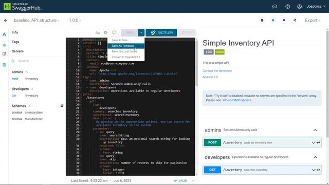 SwaggerHub API Templates смотреть онлайн