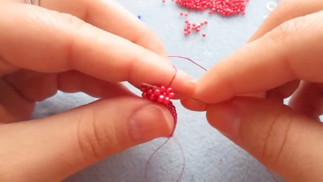 Návod na korálkové srdce - čtyřkorálek/ Tutorial beading heart Raw 3D смотреть онлайн