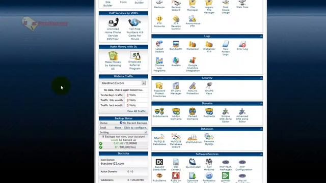 WebHosting Hub -cPanel Tutorial & Overview смотреть онлайн