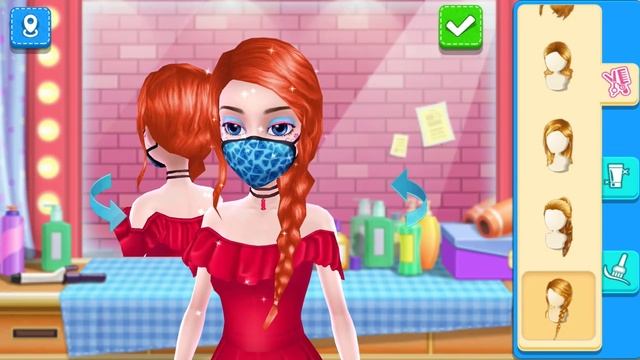 Diy Fashion Design Girl Game - Makeup, Dress Up, & Color Hairstyle - Dress up Game For Girls смотреть онлайн