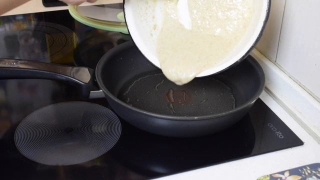 Готовим овсяноблин с сыром! Большой и вкусный блин из овсяных хлопьев смотреть онлайн