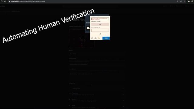 The Annoying Opensea Recaptcha Verification BYPASS! |#recaptcha #issue #Openesea #upload #automatio смотреть онлайн