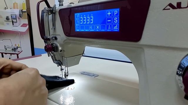Прямострочная промышленная швейная машина aurora S-7000D-405 смотреть онлайн