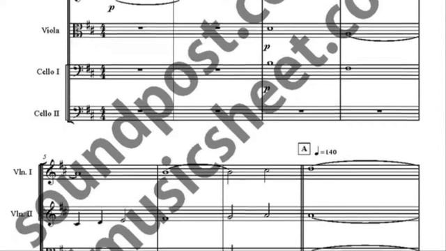 Beethovens 5Secrets_violin1,2.viola.cello1,2 sheet music смотреть онлайн