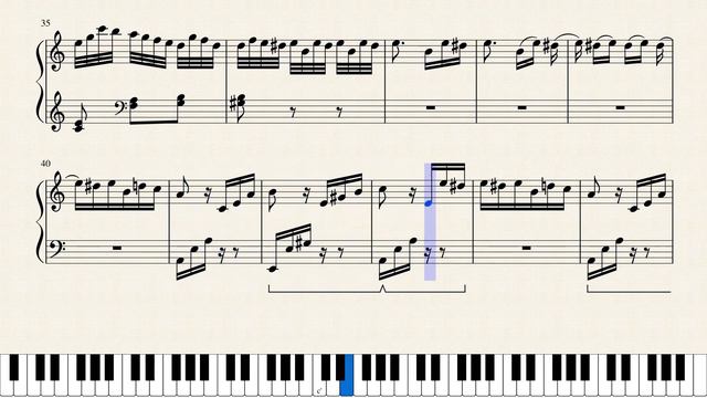 Beethoven - Fur Elise. Piano Sheets [PDF Download] смотреть онлайн