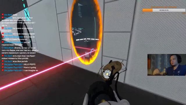 Прохождение Portal 2 - напряжем мозги. Часть 3. Возможно Финальчик. смотреть онлайн