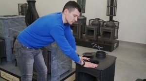 Новая чугунная печь для отопления Бахтинка и чугунный печь-камин Маэстро. Обзор.