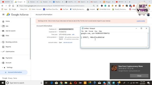 Google Adsense Latest Updates June 2019 for Blogger and WordPress Fix Immediately смотреть онлайн
