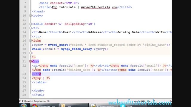 Php tutorials in hindi / urdu - 53 - show data with select query смотреть онлайн