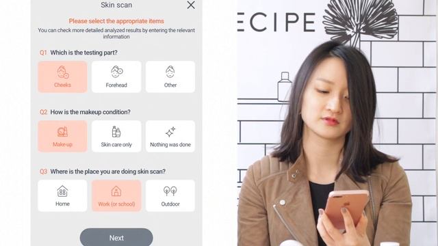 Wayskin Skin Analysis Device Tutorial | Glow Recipe смотреть онлайн