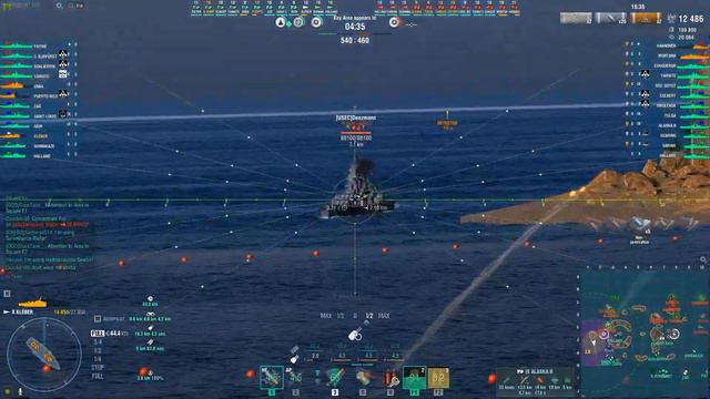 World of Warships | Tier X Tech Destroyer - Kleber w/ flashy anime skin from mod station смотреть онлайн