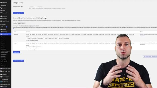 Google Fonts lokal einbinden & Abmahnung vermeiden ?? einfach per WordPress Plugin смотреть онлайн