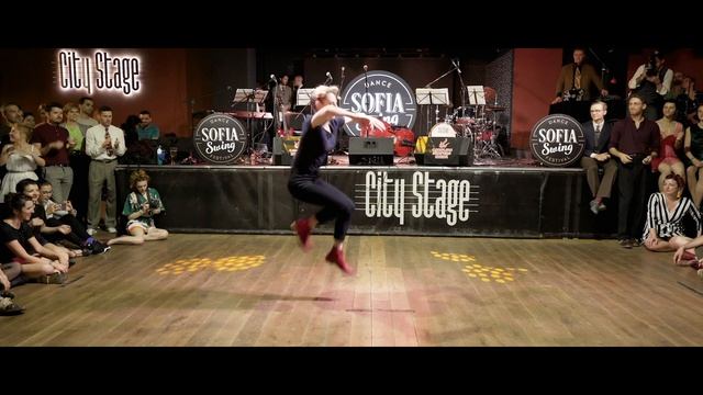 Jo Hoffberg solo performance - Sofia Swing Dance Festival |#SSDF2019| смотреть онлайн