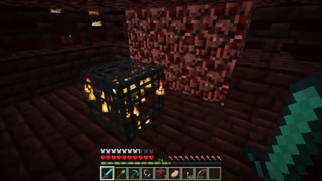 Кубические приключения в Minecraft - серия 13 - Стержень Ада смотреть онлайн