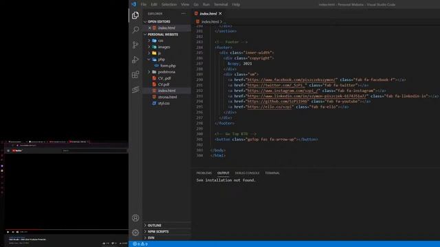 HTML, CSS, JS Learning смотреть онлайн