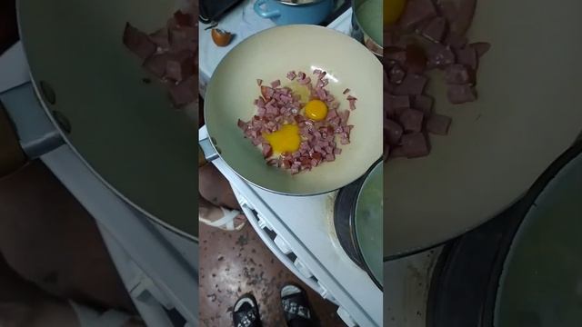 ВКУС ИЗ ОБЩАГИ. Яичница по студенчески.?