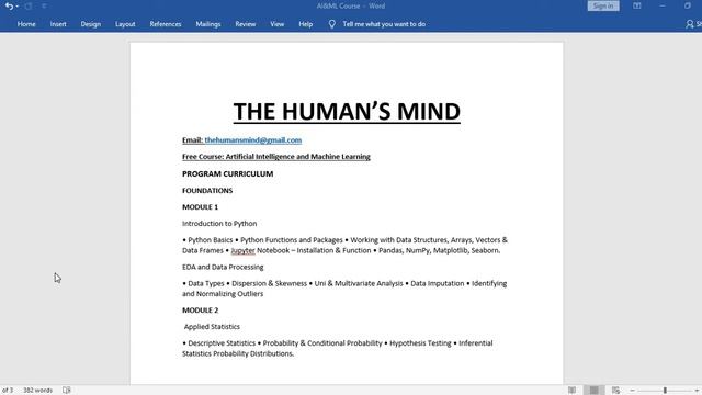 Python Basics ( Artificial Intelligence and machine Learning Free course ) смотреть онлайн