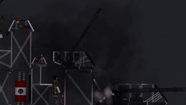 Helicopters attack warships - People Playground (27) смотреть онлайн