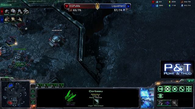 (HD367) LiquidHero vs EGPuma - PvT - Starcraft 2 Replay [FR] смотреть онлайн
