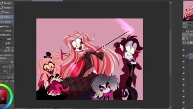 ✧･ﾟSpeedpaint･ﾟ✧ Drawlloween Day 20: Freak Show [Beast Your Eyes] смотреть онлайн