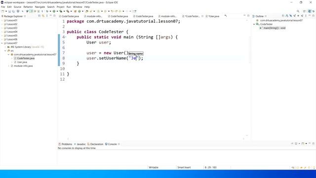 Java Tutorial for Beginners (7): Class and Objects смотреть онлайн