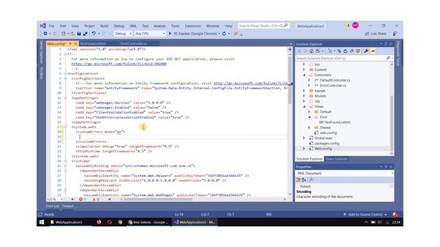 18- 404 Hata sayfası yönlendirmesi - ASP.NET MVC MySQL Eğitimi смотреть онлайн
