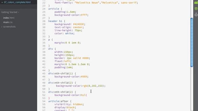 02 01 css colors opacity смотреть онлайн