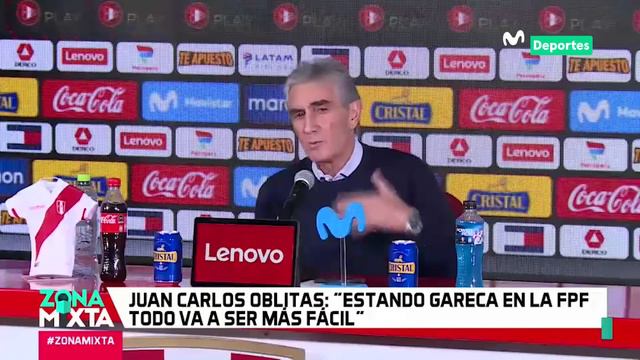 CONFERENCIA DE JUAN CARLOS OBLITAS: el futuro de la selección y el fútbol peruano | ZONA MIXTA 📰🌎 смотреть онлайн