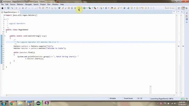 How to use logical operators? | Java Regex | Java Regular Expressions | Regex in java смотреть онлайн