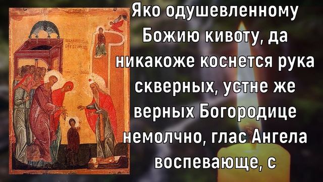 Введение во храм Пресвятой Владычицы нашей Богородицы смотреть онлайн