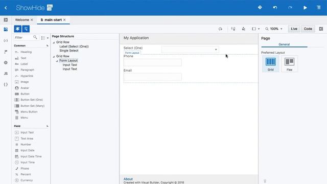 Modifying UI Components Based on Other Components Value in Visual Builder Cloud Service смотреть онлайн
