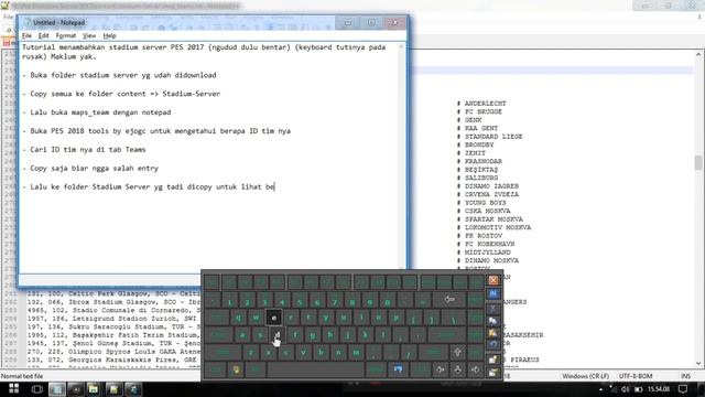 Tutorial Config Stadium Server PES 2017 смотреть онлайн