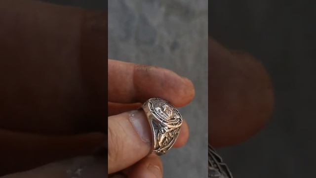 кольцо Волк Серебро 925 пробы смотреть онлайн