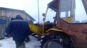 Ремонт КПП на тракторе т16