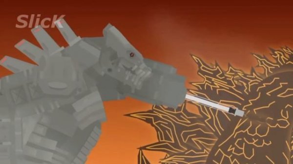 |Godzilla vs Destoroyah| от SlicK!? Реакция на анимацию SlicK!